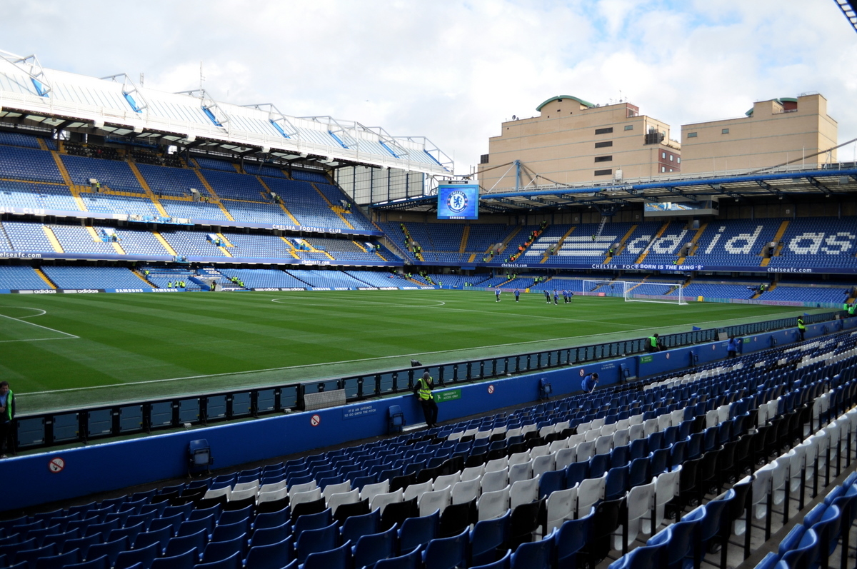 Inside Stamford Bridge, where Chelsea 0-2 Tottenham was played (file photo)